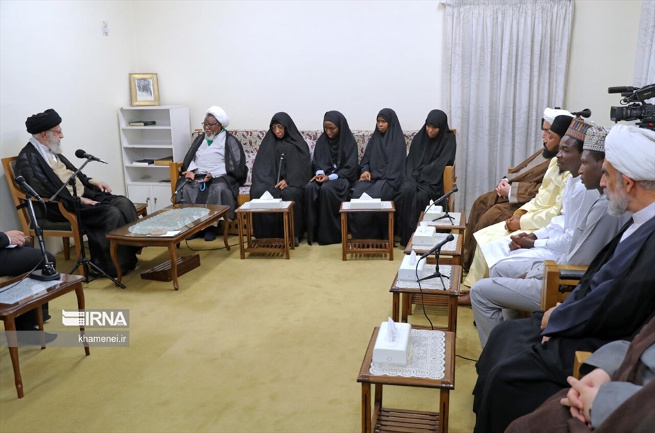 دیدار شیخ «ابراهیم زکزاکی» با رهبر انقلاب