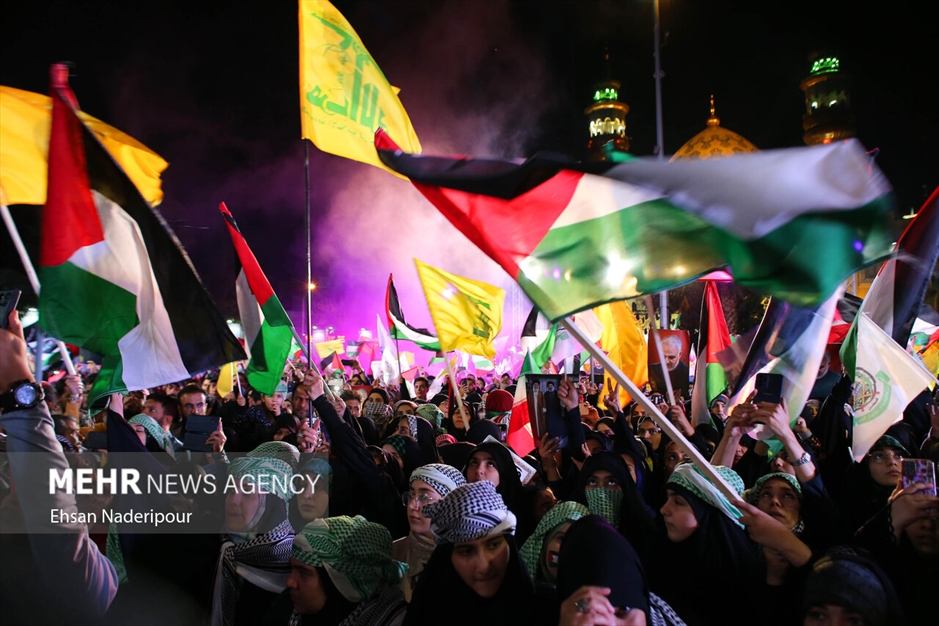 اجتماع عاشقان مبارزه با اسرائیل