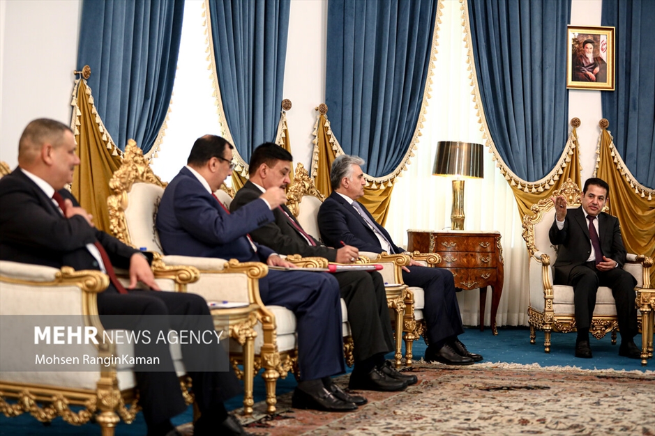 دیدار مشاور امنیت ملی عراق با دبیر شورای عالی امنیت ملی