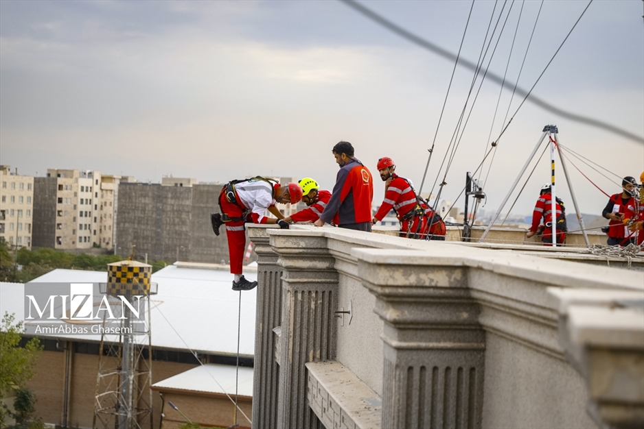 مراسم تجهیز مراکز عملیاتی شعب جمعیت هلال احمر استان تهران