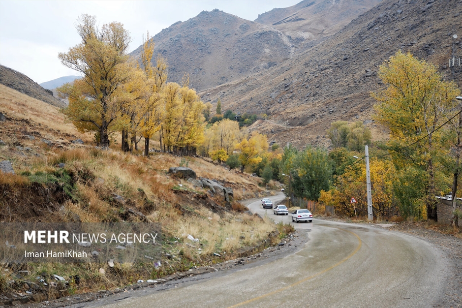 طبیعت پاییزی «عباس‌آباد» همدان