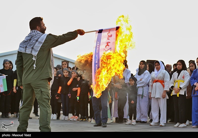 تجمع مردمی در حمایت از مردم مظلوم غزه - تبریز 