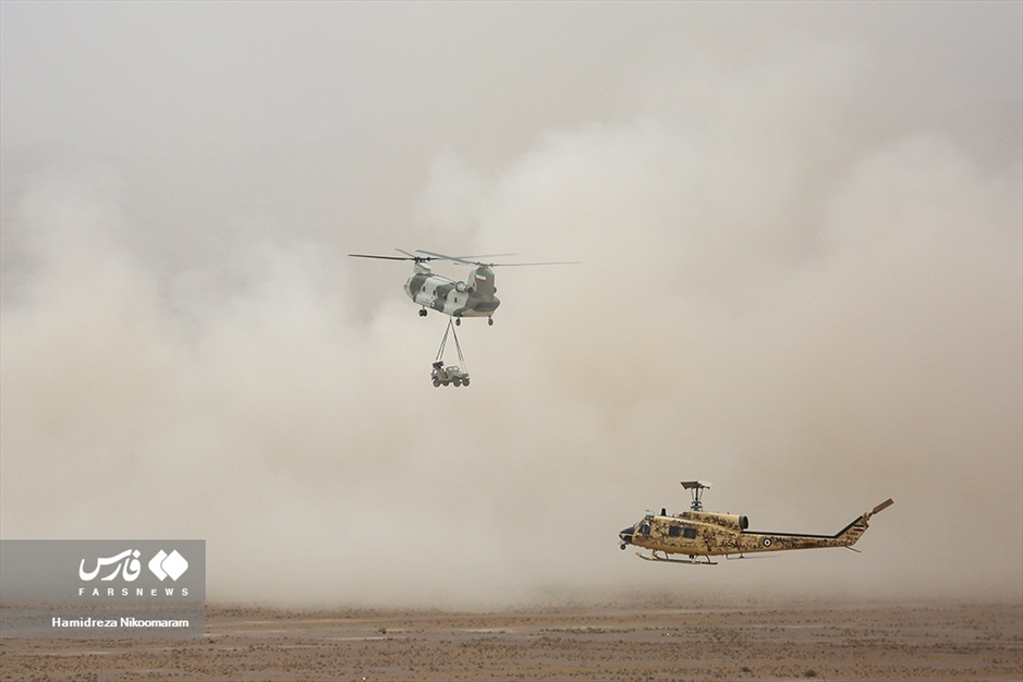 دومین روز رزمایش اقتدار ۱۴۰۲ ارتش