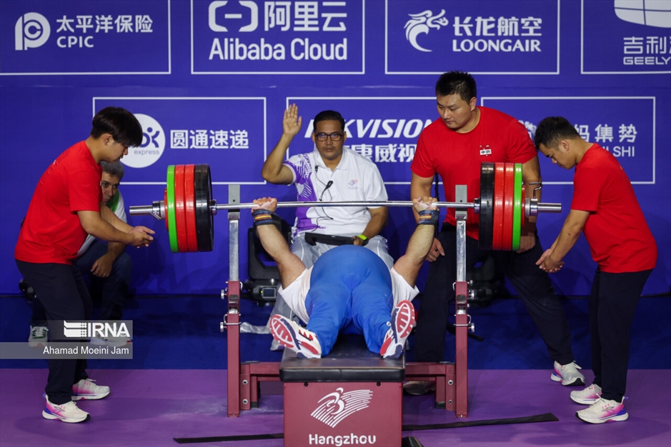 بازی های پاراآسیایی هانگژو- وزنه برداری