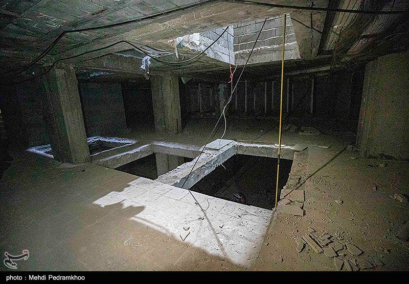 وضعیت ساختمان عدالت ۲ اهواز یکسال بعد از ریزش متروپل