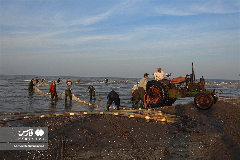 روزهای آغازین صیادی در گیلان