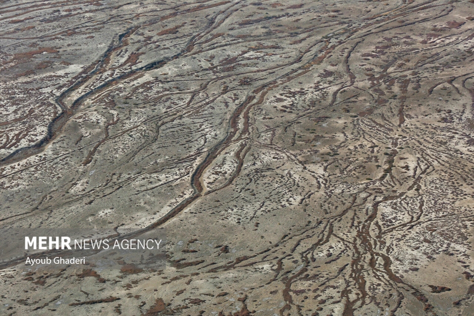 دریاچه خشک شده