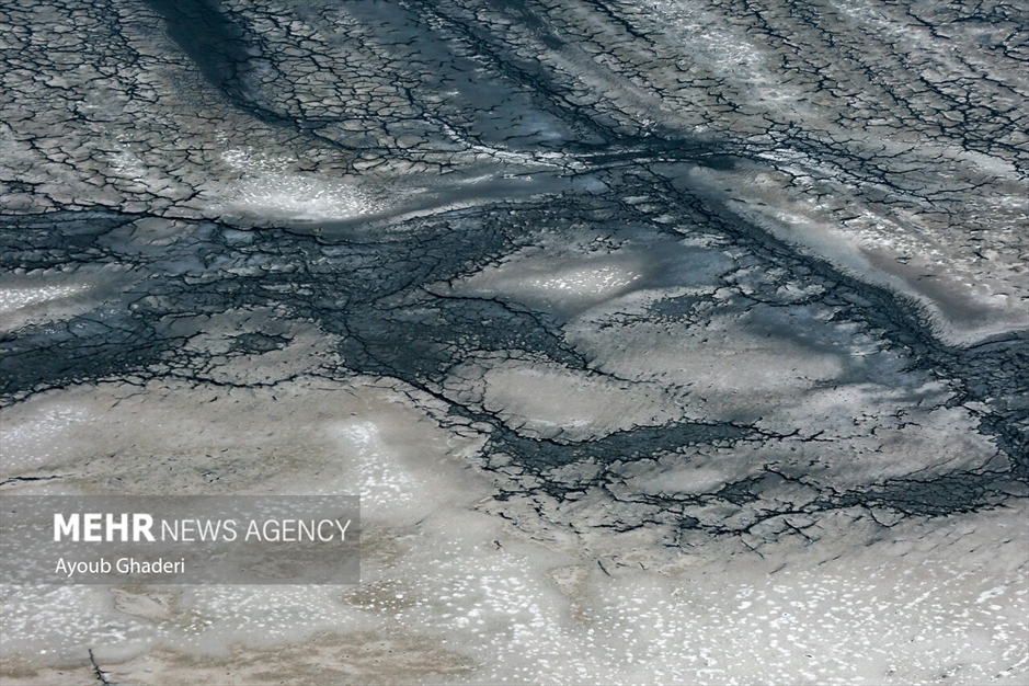 دریاچه خشک شده