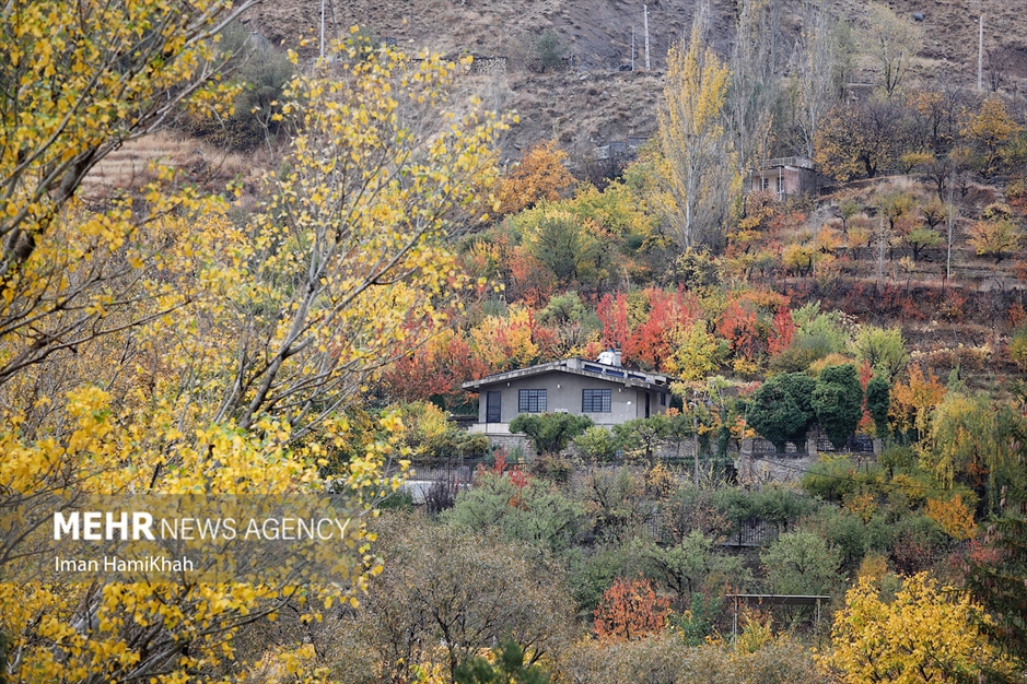 طبیعت پاییزی «عباس‌آباد» همدان
