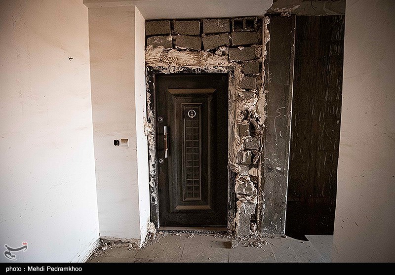 وضعیت ساختمان عدالت ۲ اهواز یکسال بعد از ریزش متروپل