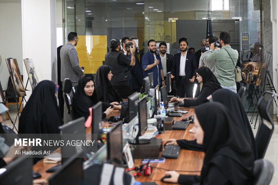 بازدید سخنگوی دولت از موسسه تبیان