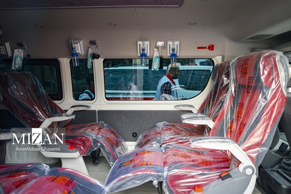 مراسم تجهیز مراکز عملیاتی شعب جمعیت هلال احمر استان تهران