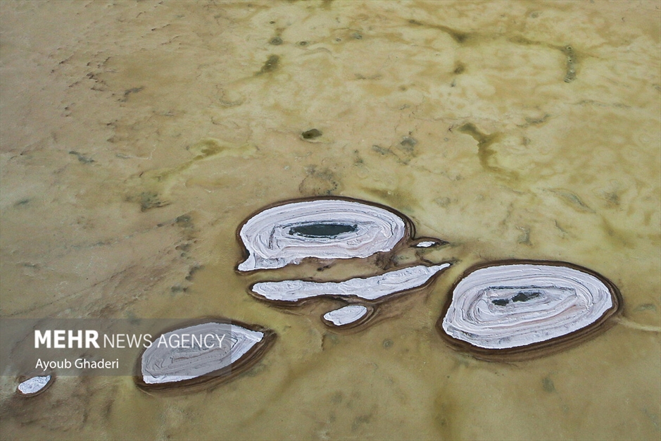 دریاچه خشک شده