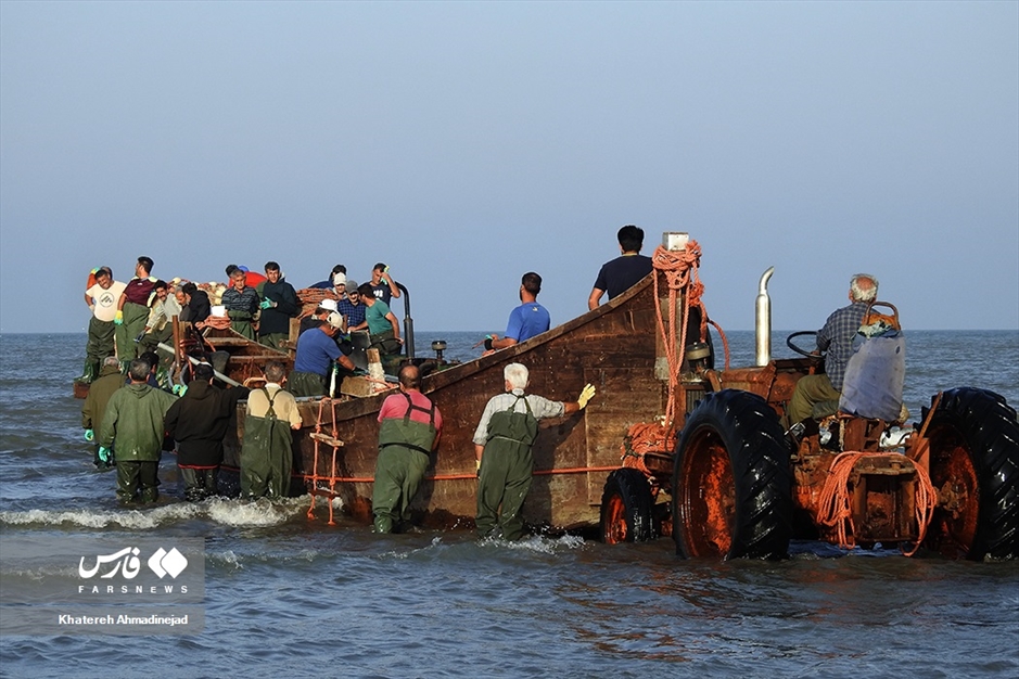 روزهای آغازین صیادی در گیلان