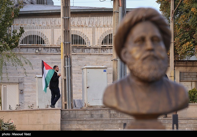 تجمع مردمی در حمایت از مردم مظلوم غزه - تبریز 
