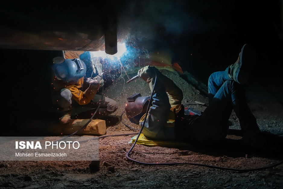 طرح ضربتی تقویت خط انتقال گاز تربت‌جام