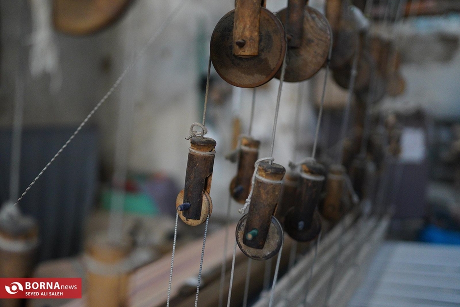 شَعربافی هنری کهن در کاشان