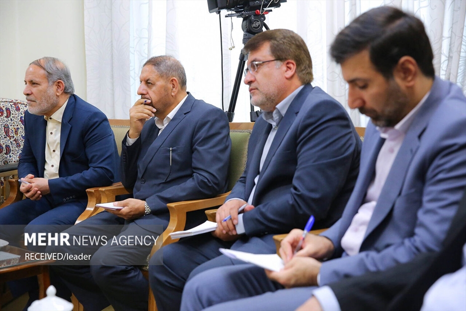 دیدار فقها و حقوقدانان شورای نگهبان با رهبر معظم انقلاب