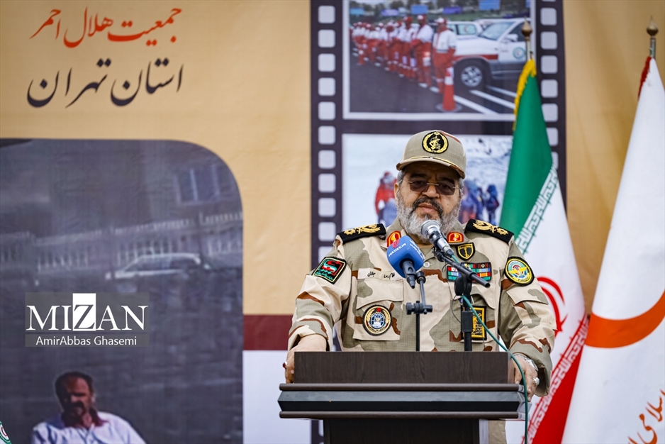 مراسم تجهیز مراکز عملیاتی شعب جمعیت هلال احمر استان تهران