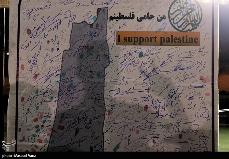 تجمع مردمی در حمایت از مردم مظلوم غزه - تبریز 