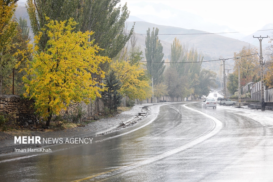 طبیعت پاییزی «عباس‌آباد» همدان
