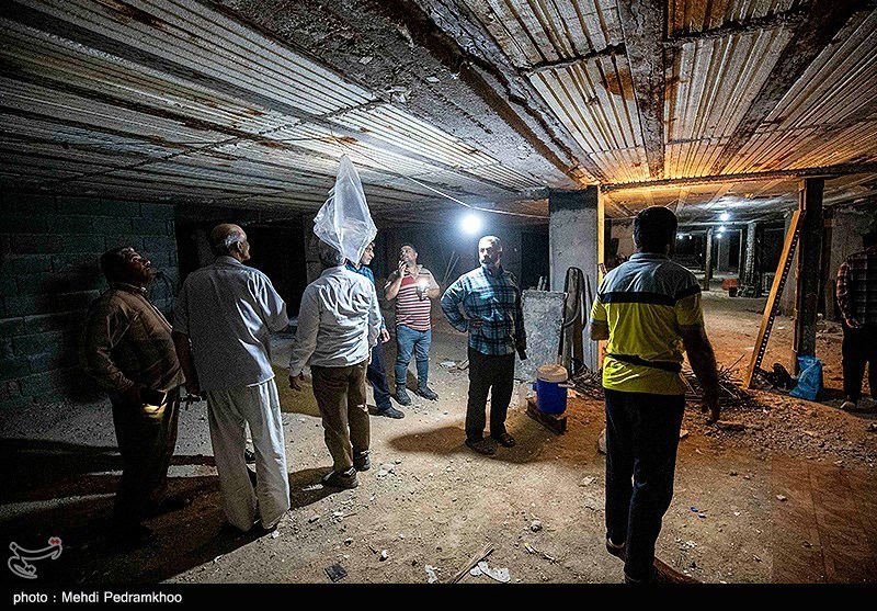 وضعیت ساختمان عدالت ۲ اهواز یکسال بعد از ریزش متروپل