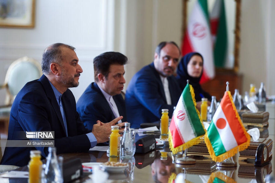 دیدار وزرای خارجه نیجر و ایران