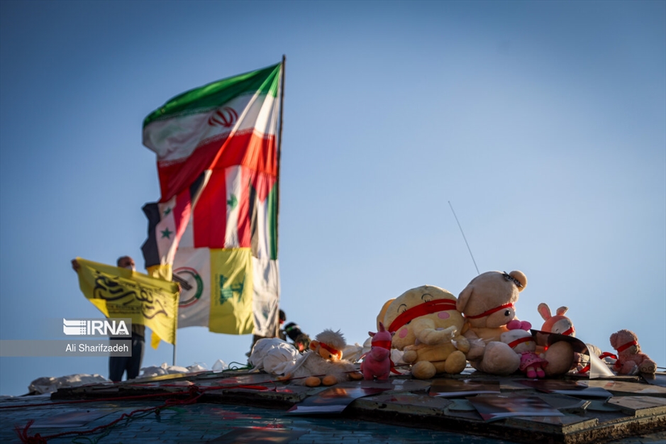 تجمع مردم در حمایت از کودکان غزه