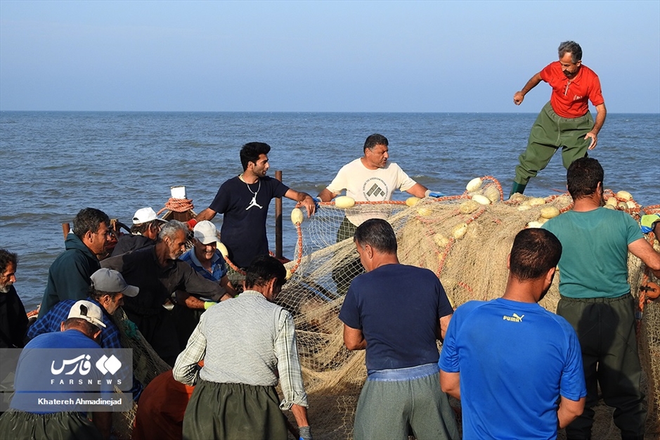 روزهای آغازین صیادی در گیلان