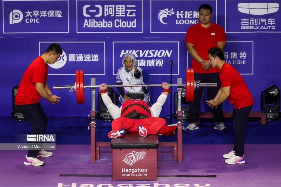 بازی های پاراآسیایی هانگژو- وزنه برداری