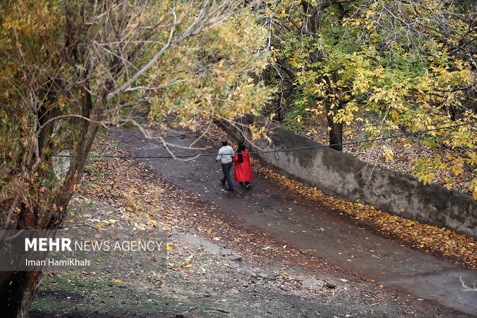 طبیعت پاییزی «عباس‌آباد» همدان