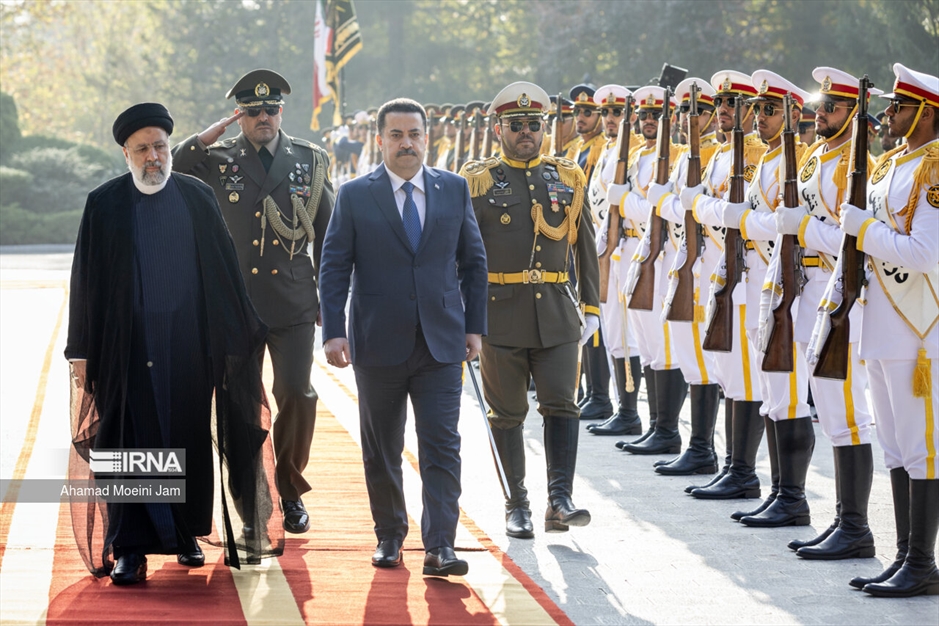 استقبال رسمی از نخست وزیر عراق