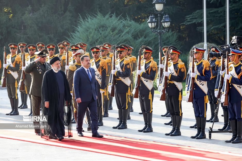 استقبال رسمی از نخست وزیر عراق