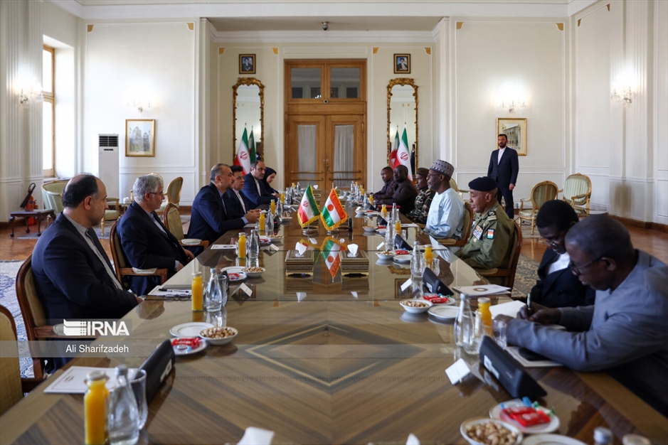 دیدار وزرای خارجه نیجر و ایران