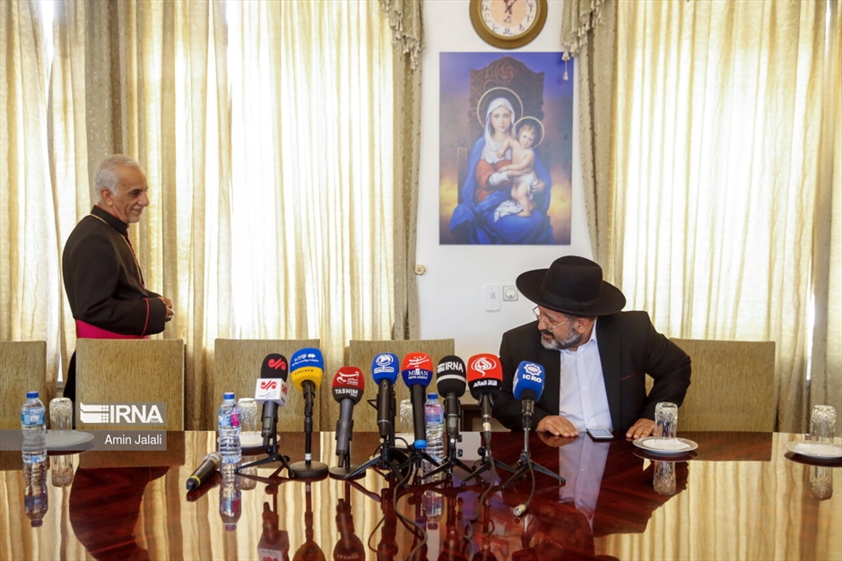 نشست خبری رهبران اقلیت‌های دینی