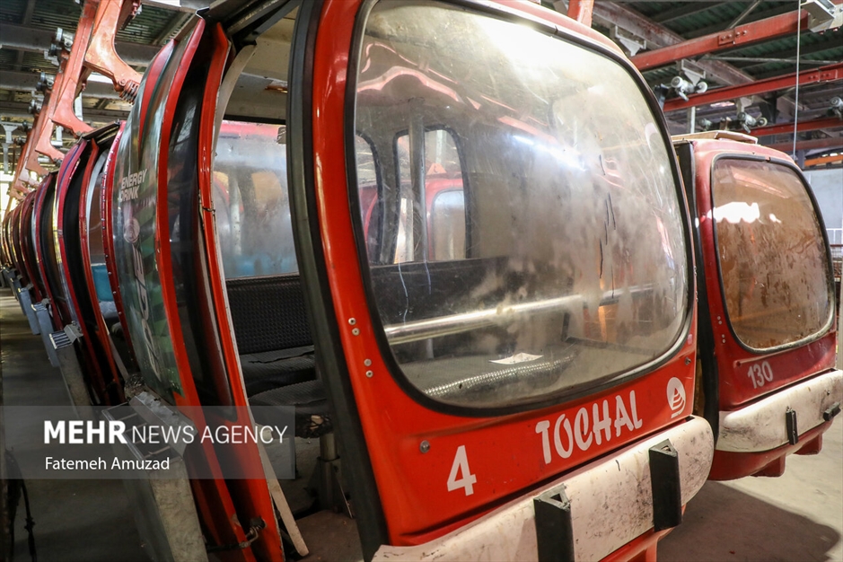 بهره برداری خطوط نوسازی شده تله کابین توچال