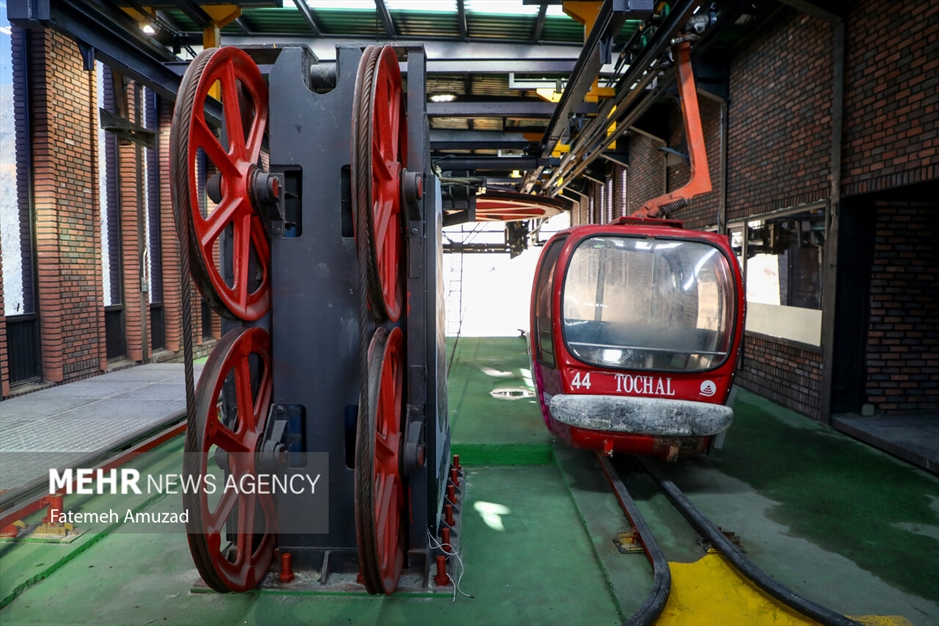 بهره برداری خطوط نوسازی شده تله کابین توچال