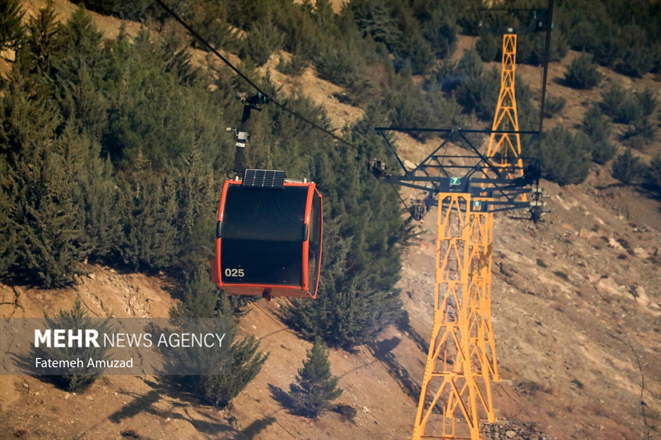 بهره برداری خطوط نوسازی شده تله کابین توچال