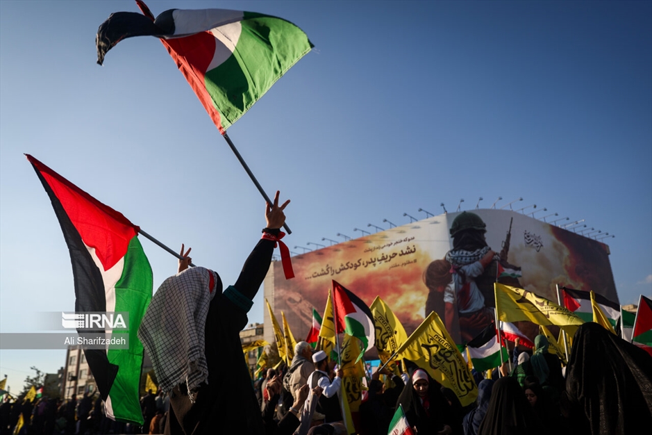 تجمع مردم در حمایت از کودکان غزه