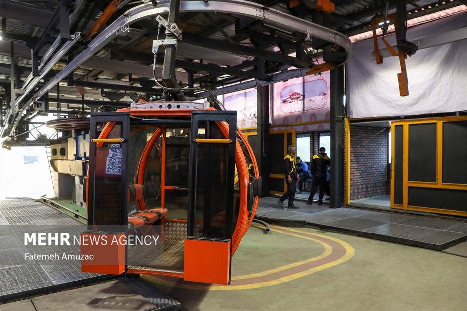 بهره برداری خطوط نوسازی شده تله کابین توچال