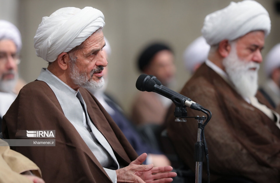 دیدار اعضای ستاد برگزاری کنگره بین‌المللی بزرگداشت علامه طباطبائی با رهبر انقلاب