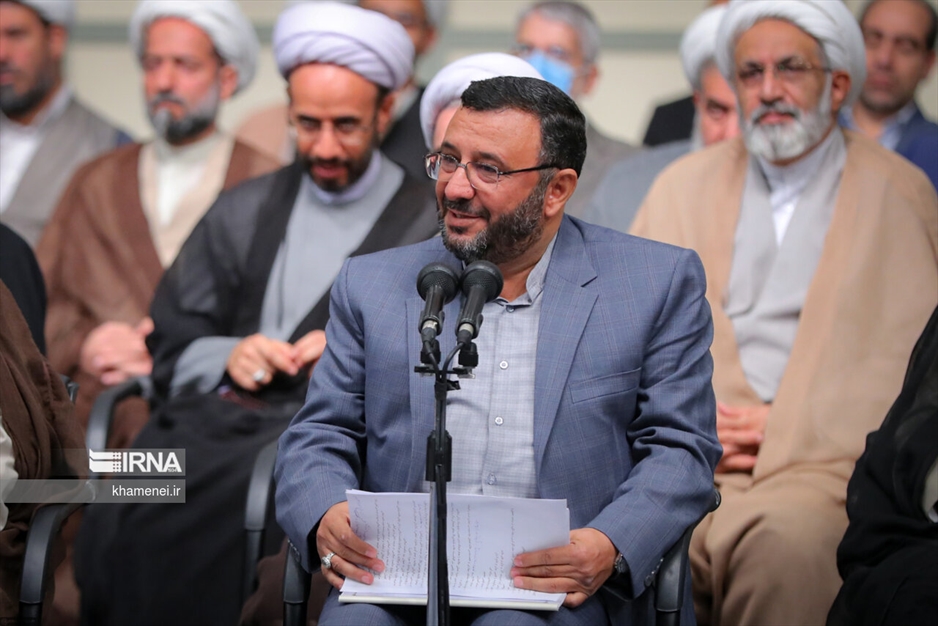 دیدار اعضای ستاد برگزاری کنگره بین‌المللی بزرگداشت علامه طباطبائی با رهبر انقلاب