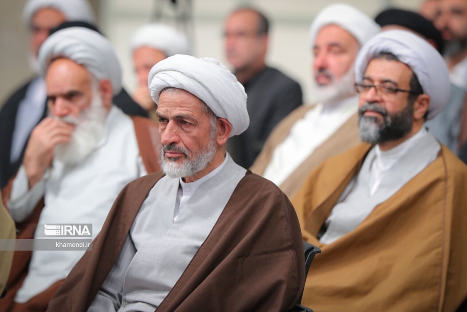 دیدار اعضای ستاد برگزاری کنگره بین‌المللی بزرگداشت علامه طباطبائی با رهبر انقلاب