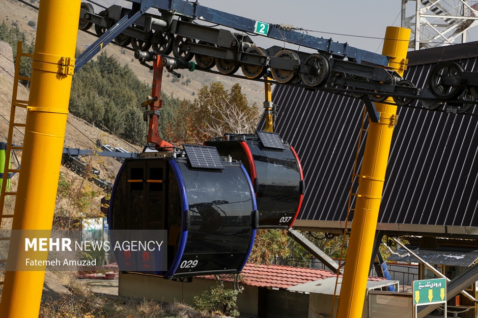 بهره برداری خطوط نوسازی شده تله کابین توچال