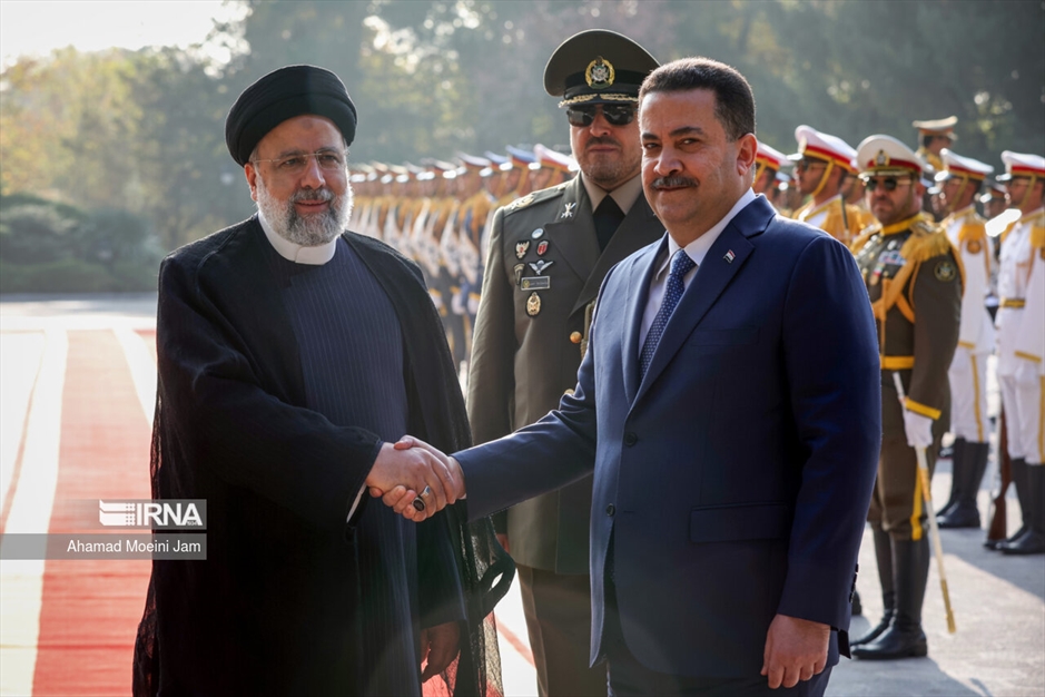 استقبال رسمی از نخست وزیر عراق