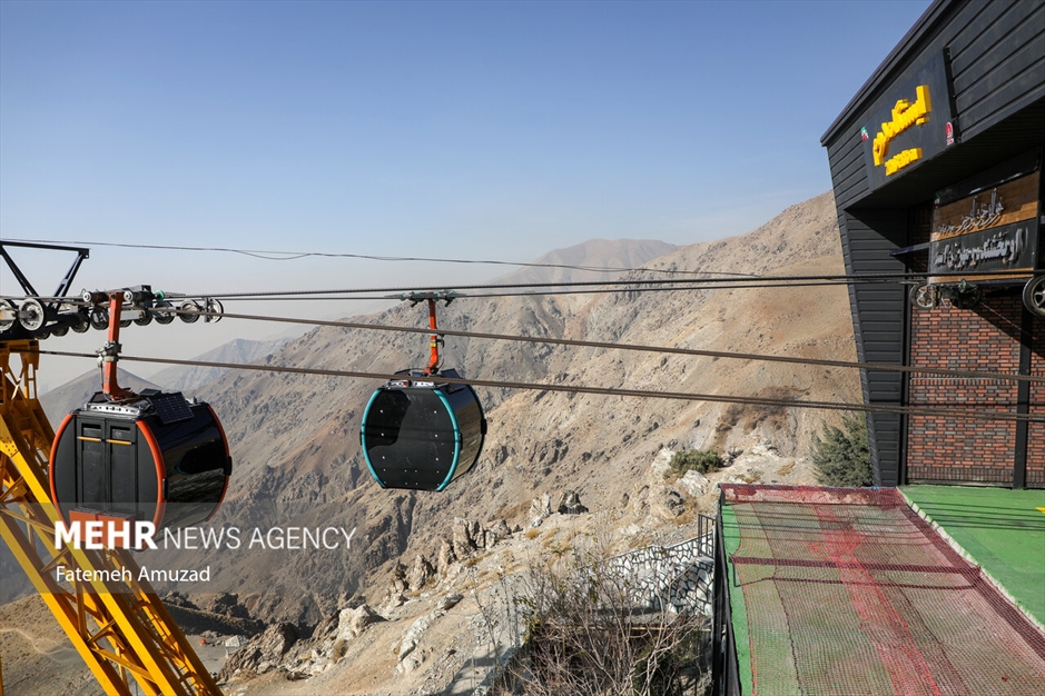 بهره برداری خطوط نوسازی شده تله کابین توچال