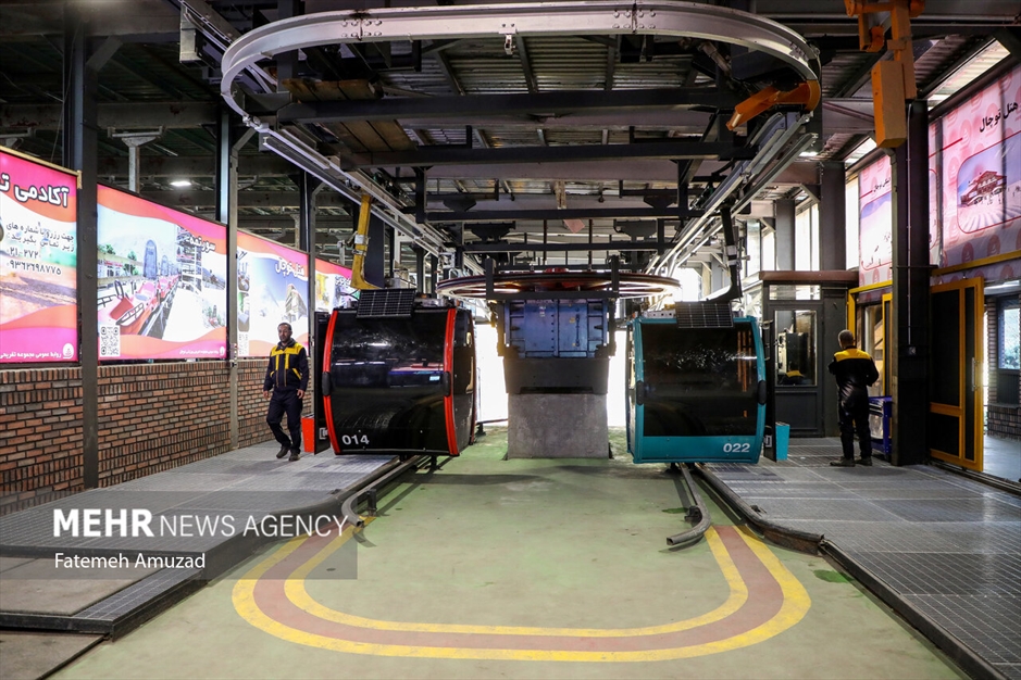 بهره برداری خطوط نوسازی شده تله کابین توچال