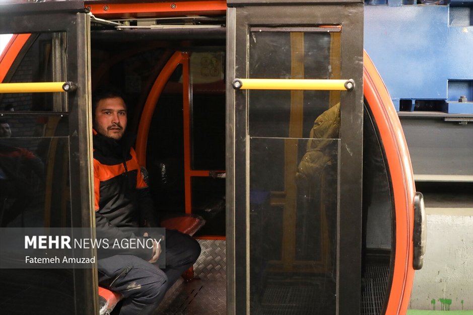 بهره برداری خطوط نوسازی شده تله کابین توچال