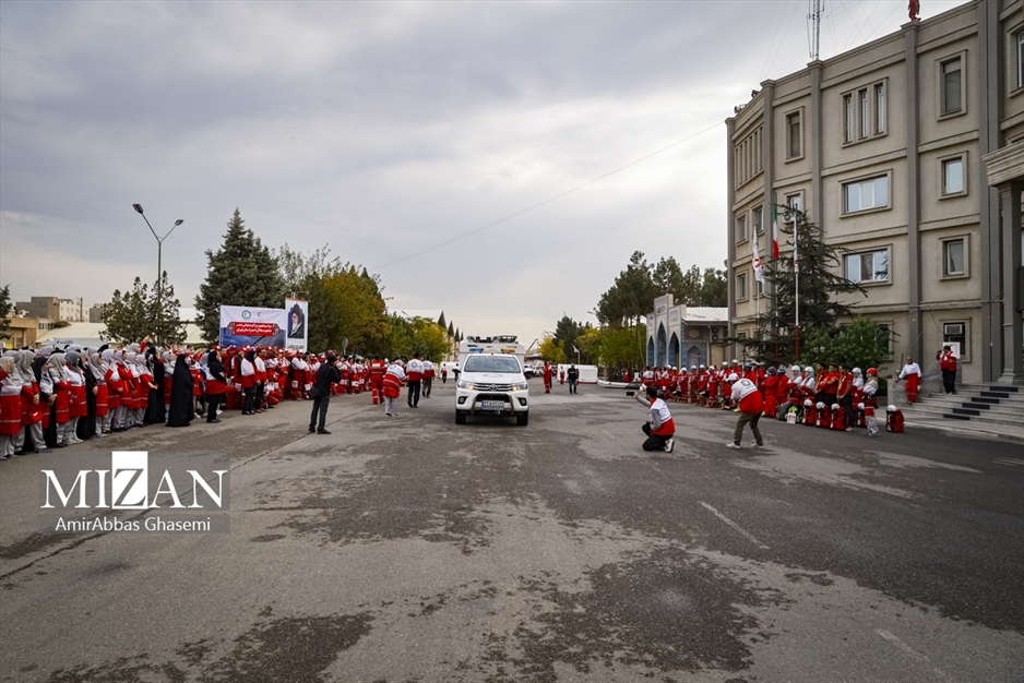 مراسم تجهیز مراکز عملیاتی شعب جمعیت هلال احمر استان تهران