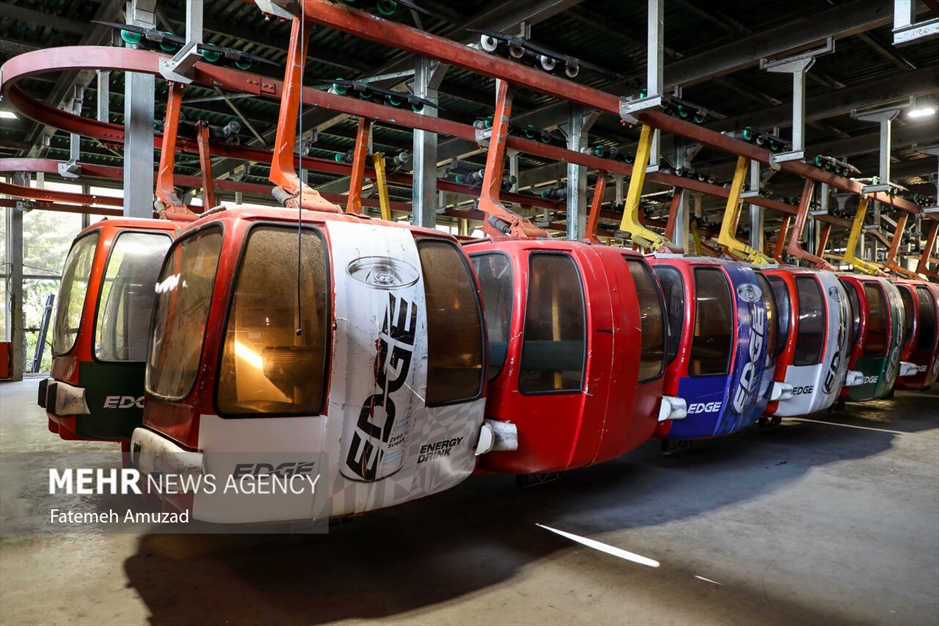 بهره برداری خطوط نوسازی شده تله کابین توچال